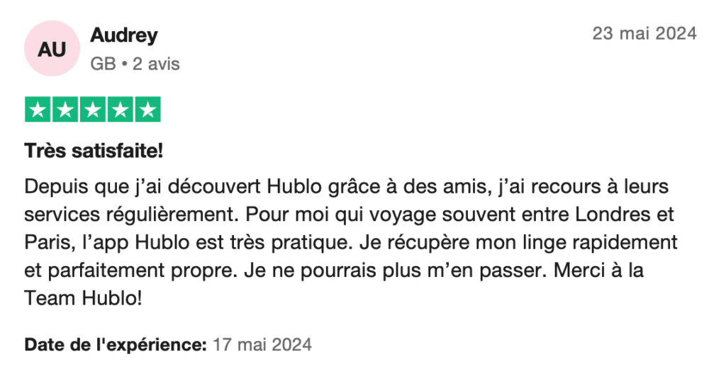 Avis client