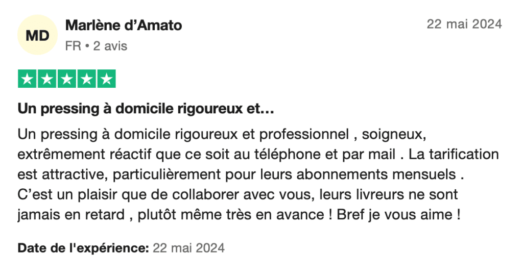 AVIS CLIENT