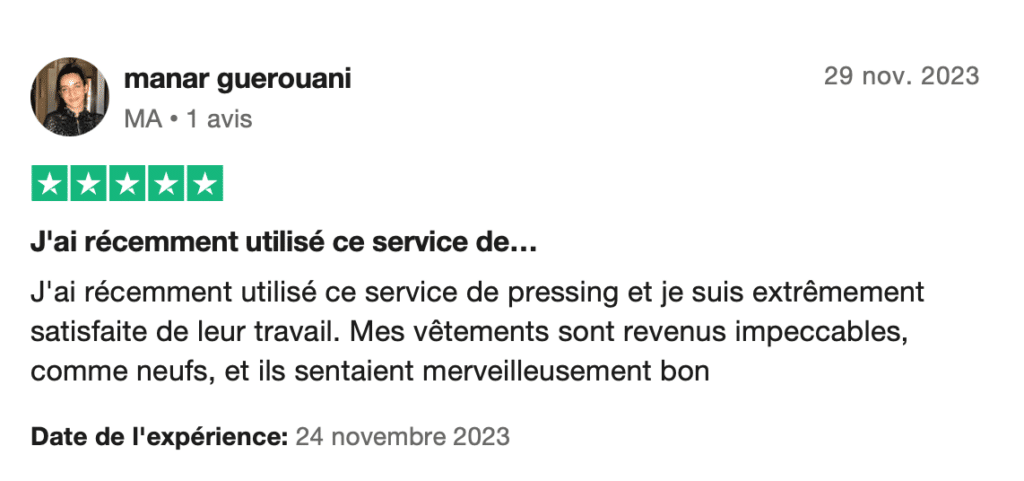 avis client