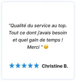 avis 5 étoiles d'un client satisfait du service Hublo. Le pressing à domicile Hublo permet un gain de temps considérable